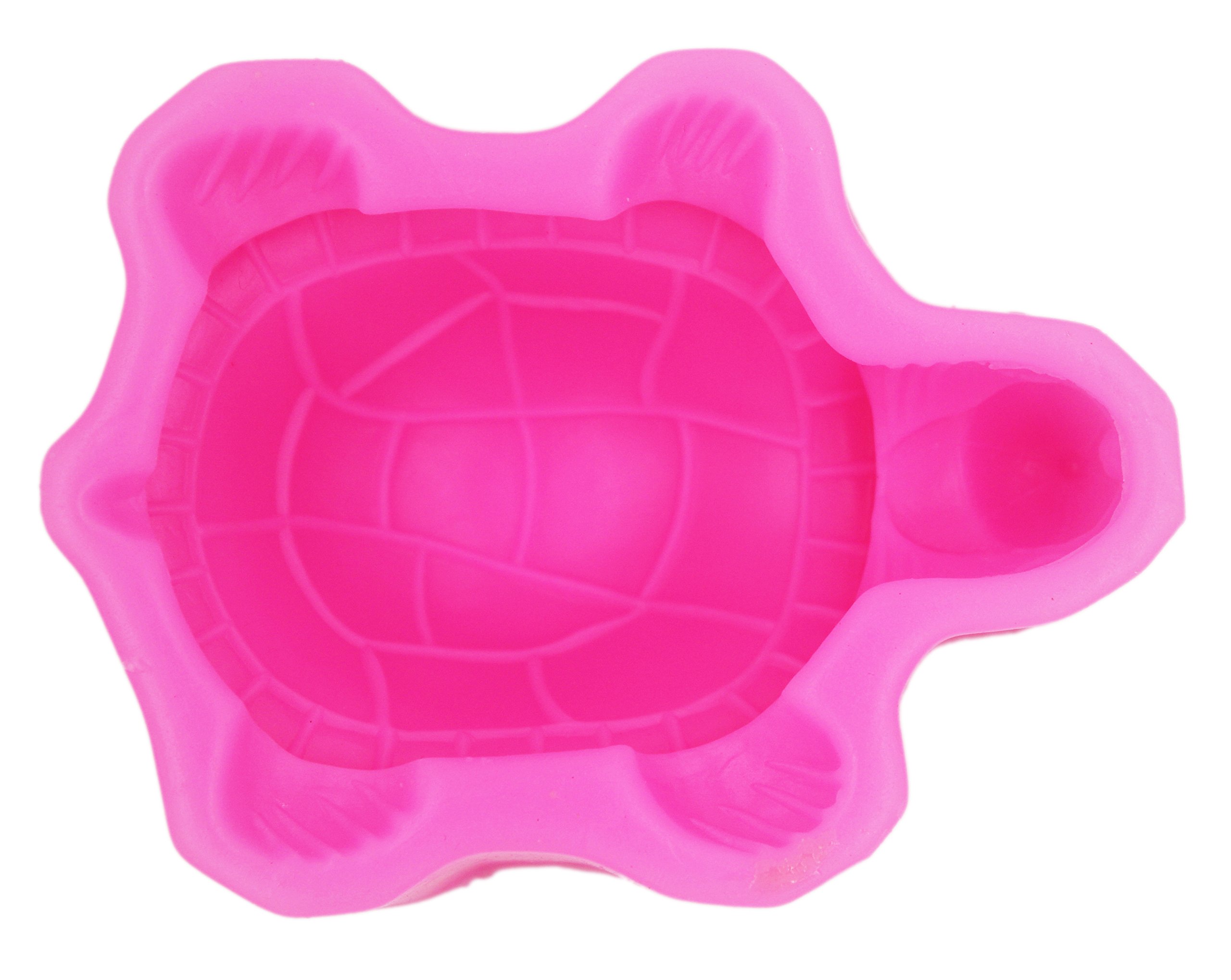 Handmade Turtle Silicone Soap Mold for DIY Crafts - Cute 0044 Design - Perfect for Bath Bombs, Candle Making & Resin Art Projects