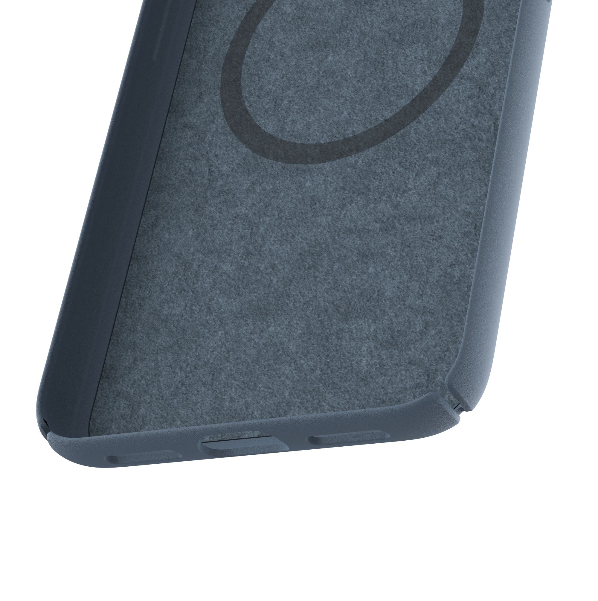 Super Thin MagSafe® Compatible Steel Blue iPhone Case - Slim Protective Cover for iPhone 13/14/15 Pro Max | Perfect for Everyday Use, Travel & Wireless Charging