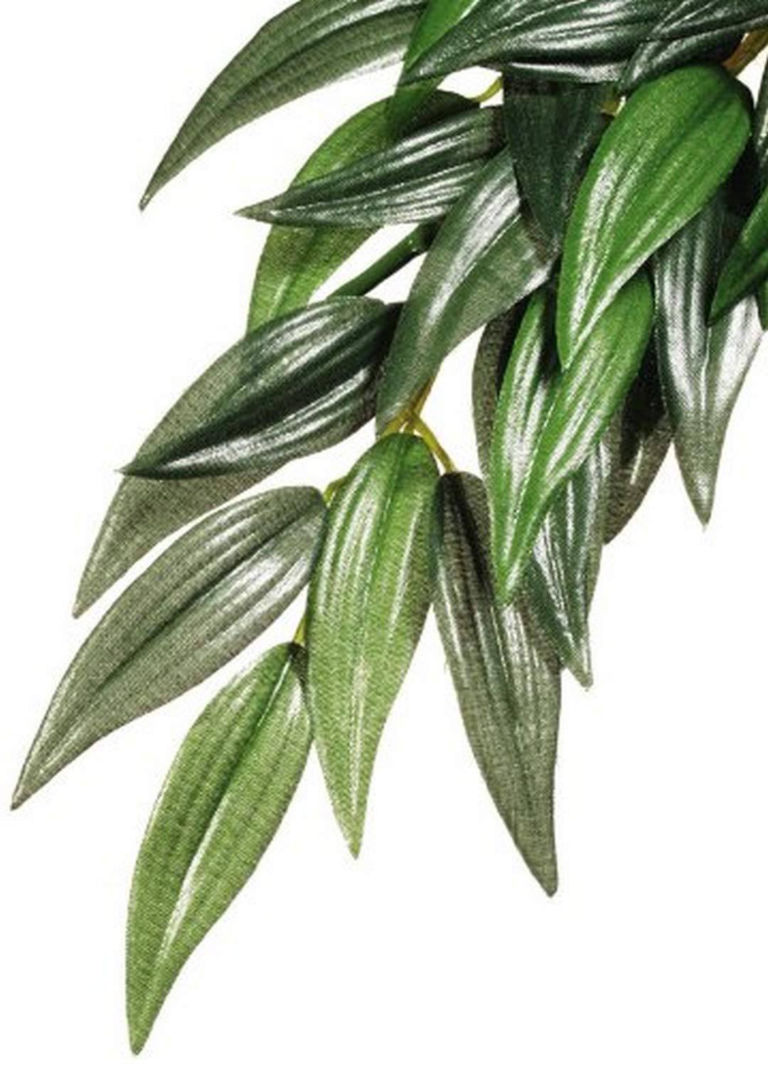 Exo Terra Silk Terrarium Plant - Large Artificial Ruscus for Reptile Habitat | Perfect for Bearded Dragon, Gecko & Snake Enclosures | Natural-Looking Decor Enhances Vivarium Aesthetics