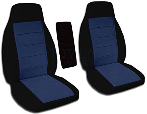 Black and Navy Blue