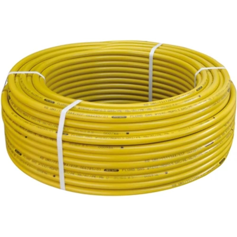 Nicoll Multilayer Gas Pipe 20mm x 2mm (100m Roll) - Durable Flexible Gas Line for Home Heating & Outdoor BBQ Connections