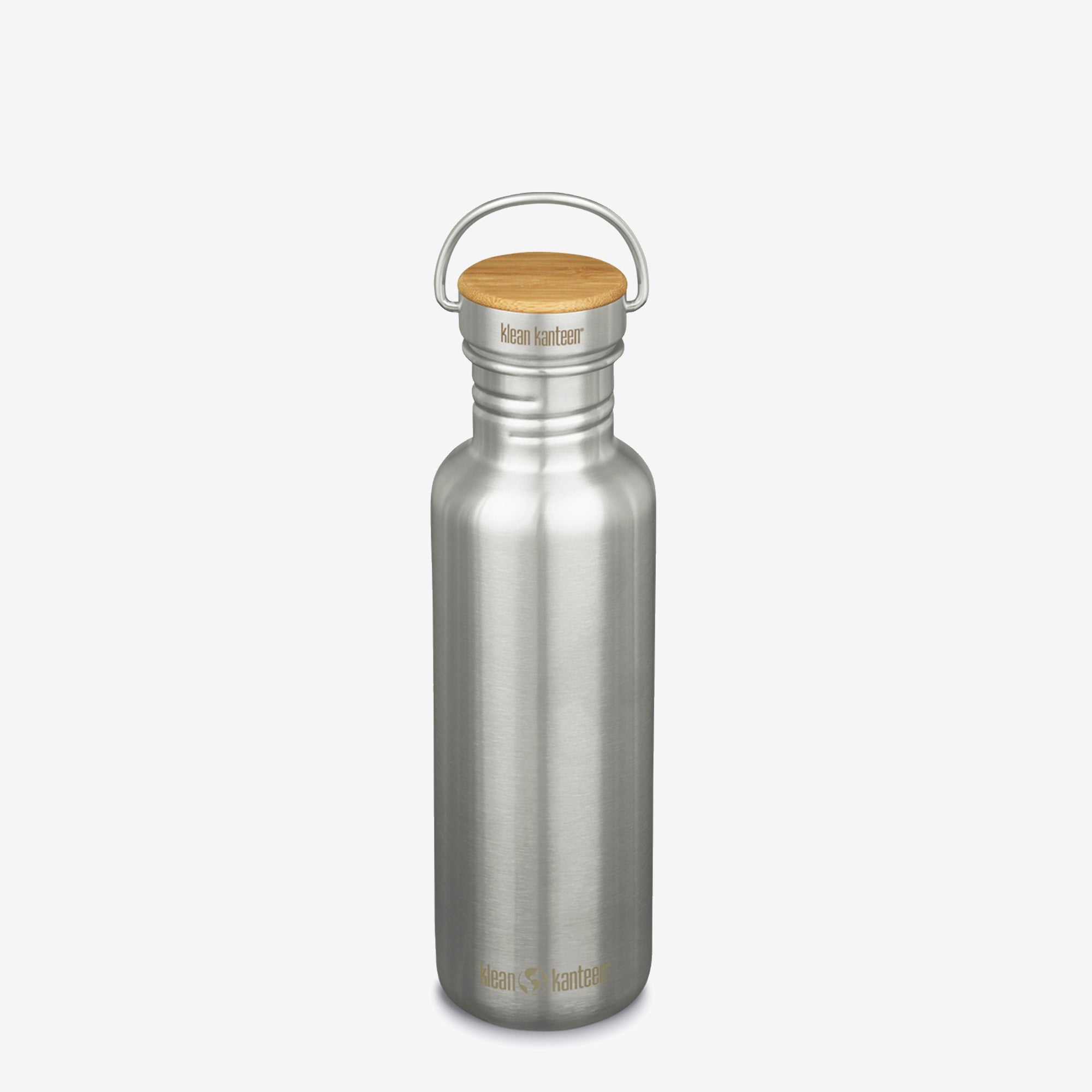 27 oz Insulated Stainless Steel Water Bottle with Bamboo Lid - Leakproof & BPA Free - Perfect for Gym, Hiking, Travel & Outdoor Activities