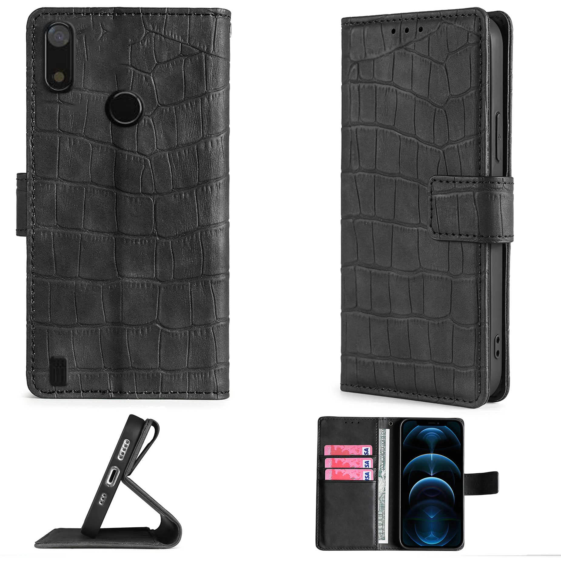 Premium Flip Case for NUU Mobile X6+Plus & S6003L - Leather Phone Cover with Card Holder & Kickstand | Perfect for Work, Travel, and Daily Protection