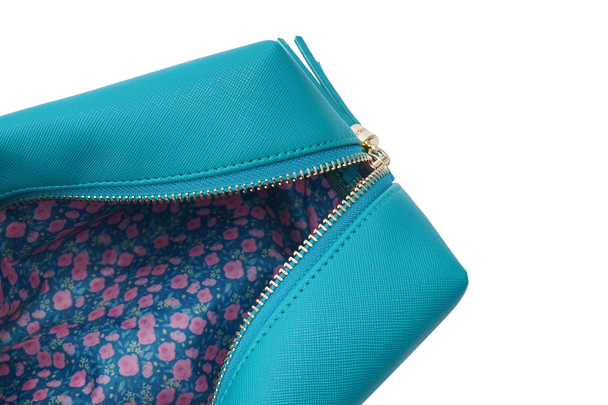 Fresh Faced Floral Makeup Wash Bag for Travel & Beauty