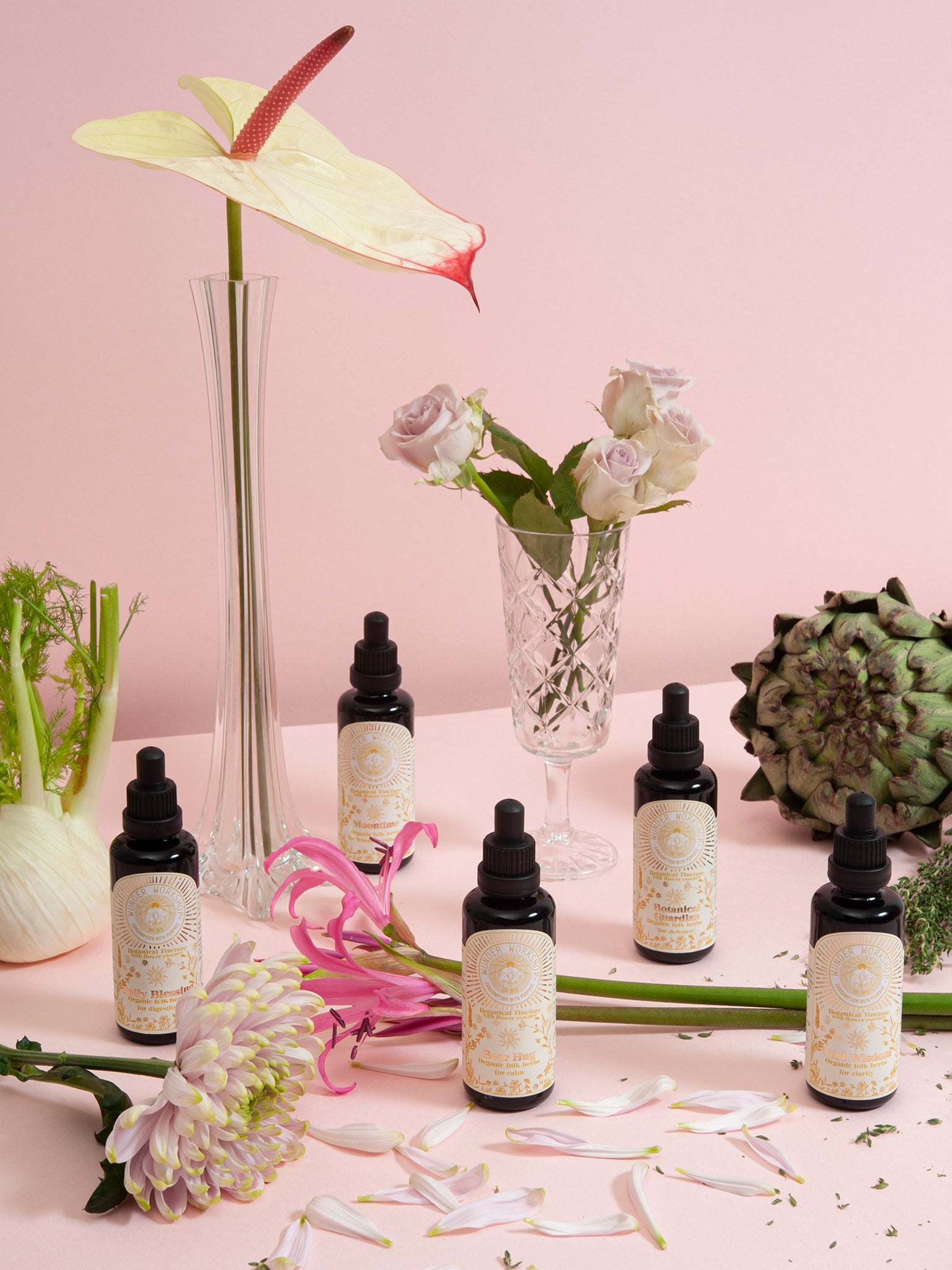 Wunder Workshop Moontime Tincture - Organic Herbal Supplement for Women's Wellness & Menstrual Support | Perfect for PMS Relief & Hormone Balance