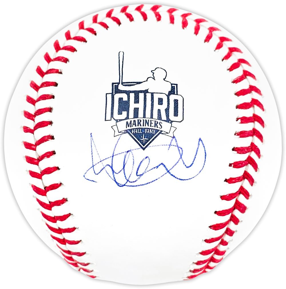 Ichiro Suzuki Autographed Seattle Mariners Baseball with HOF Logo - Certified COA - Perfect for Baseball Collectors & Mariners Fans Display
