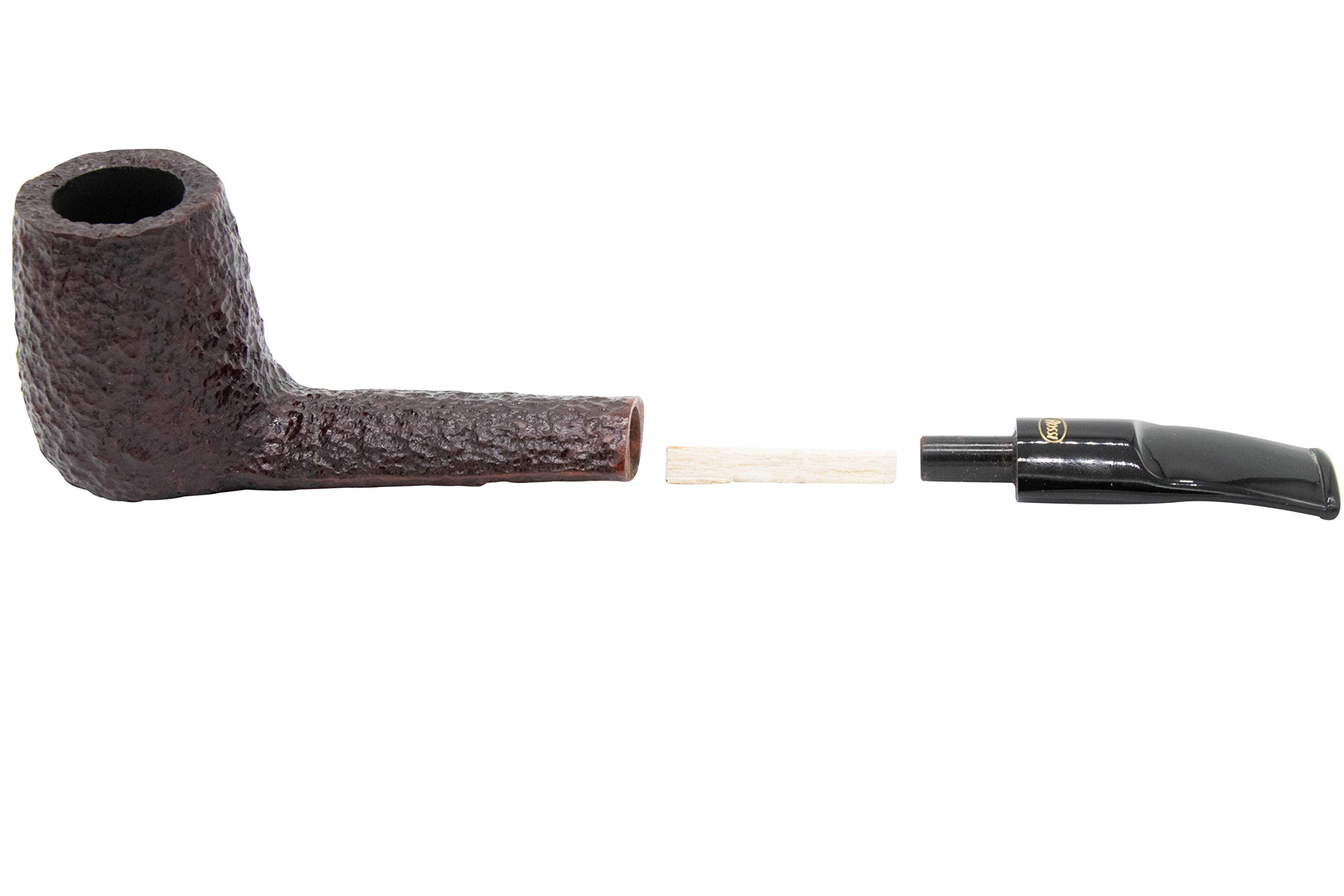 Rossi Sitting 824 Tobacco Pipe - Premium Wooden Smoking Pipe for Men | Perfect for Relaxation, Gifts & Collectors