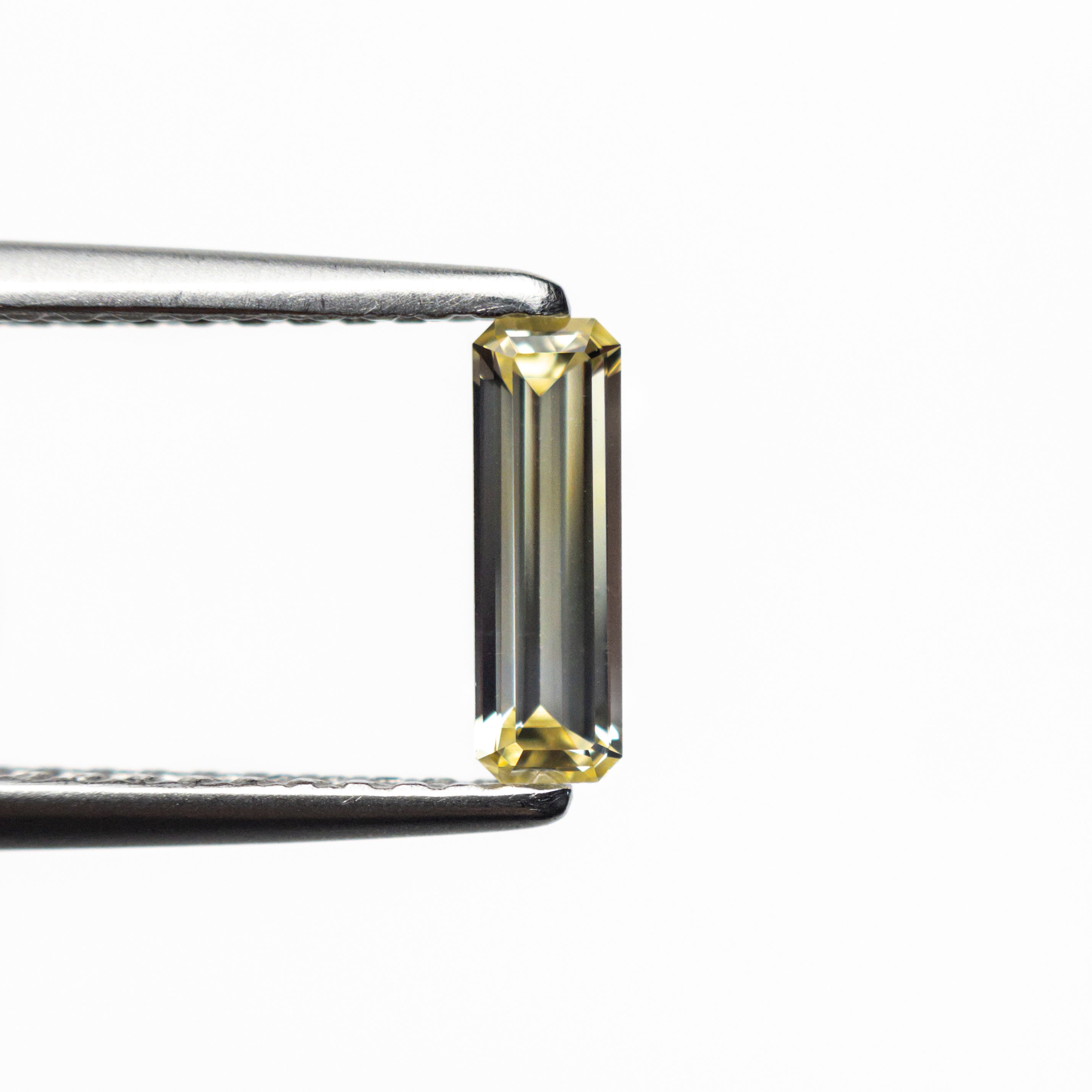 0.36ct Natural Blue Sapphire Gemstone - 7.52x2.39x1.75mm Step Cut Rectangle with Cut Corners for Jewelry Making, Engagement Rings & Fine Collections (Item #23779)