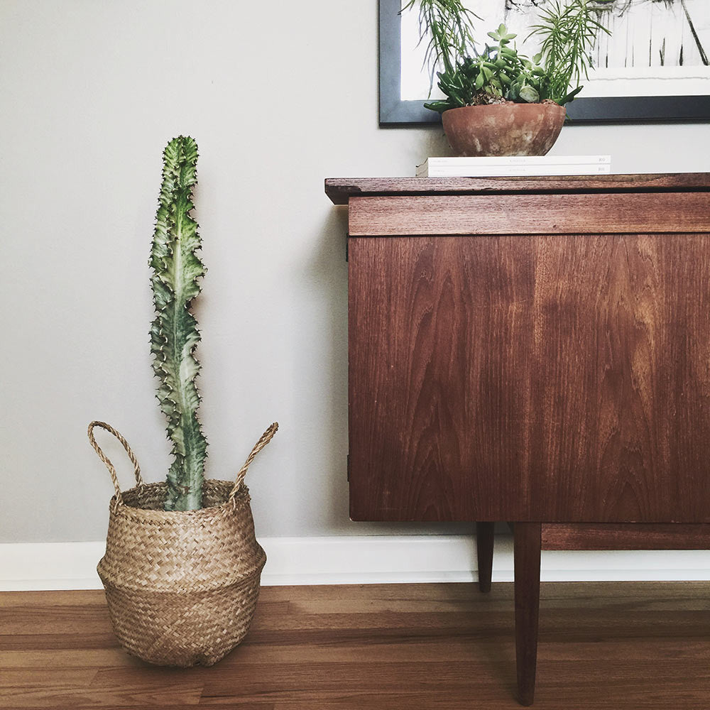 Billie Belly Basket - Premium Handwoven Storage Basket for Home Organization | Perfect for Laundry, Toys, and Blankets