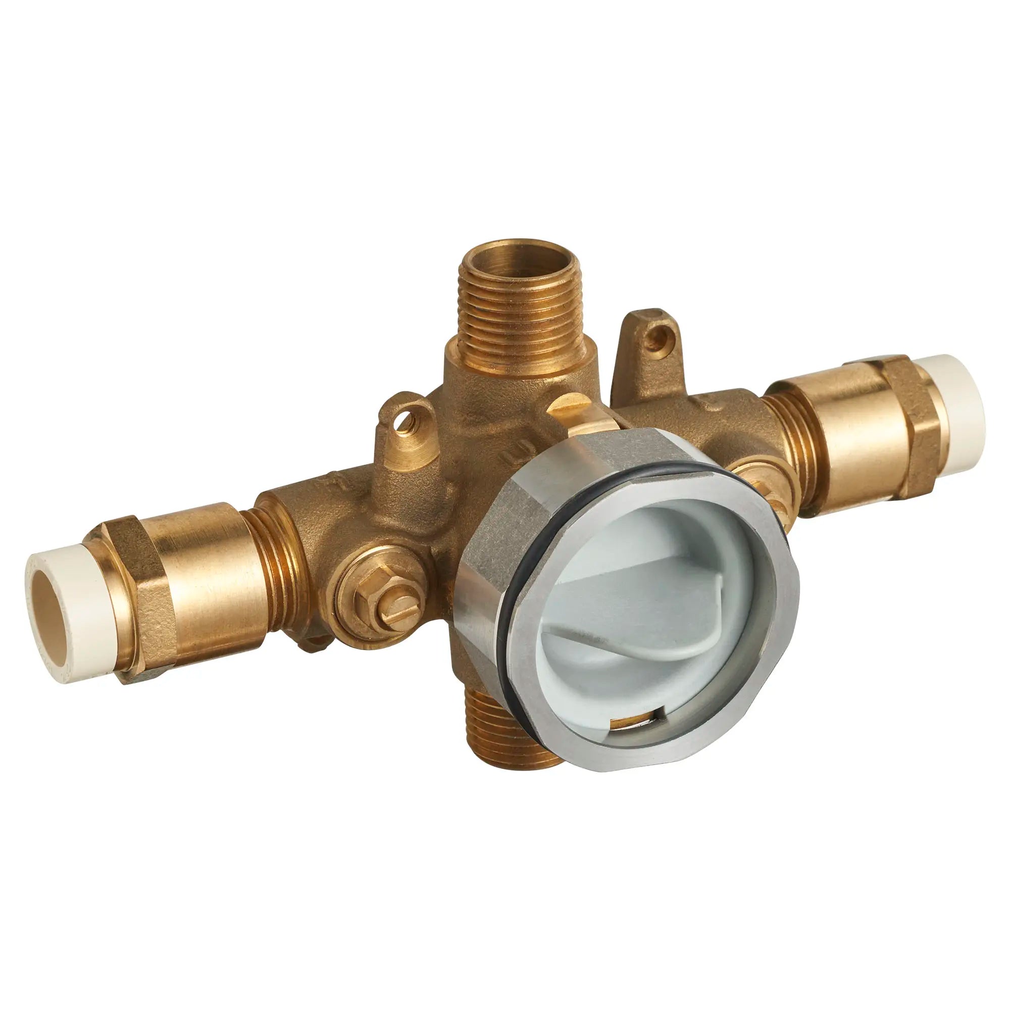 Flash® Shower Rough-In Valve with CPVC Inlets & Universal Outlets - Includes Screwdriver Stops for Easy Installation | Perfect for Bathroom Remodels & New Construction Plumbing Projects