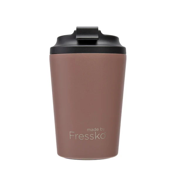Fressko Reusable Coffee Cup - 12oz Insulated Travel Mug with Lid, Leak-Proof & Eco-Friendly for Hot/Cold Drinks - Perfect for Office, Commuting & Outdoor Activities