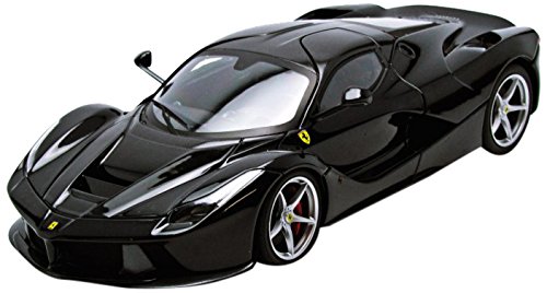 Hot Wheels BCT80 Ferrari LaFerrari F70 Hybrid Elite Edition 1/18 Scale Diecast Model Car - Black Collector's Edition for Display, Gifts & Racing Enthusiasts