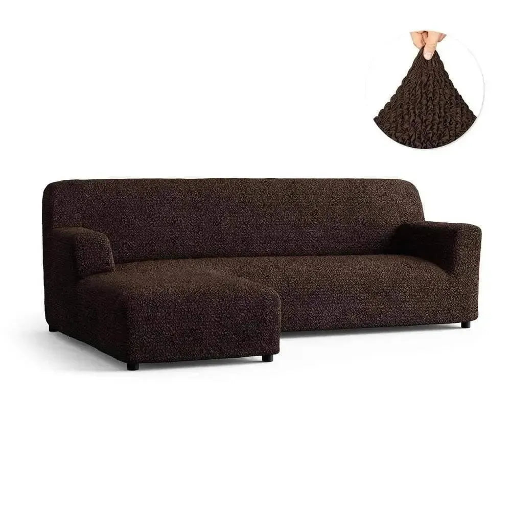 L-Shaped Sofa Slipcover with Left Chaise - Soft Microfiber Stretchable Couch Cover - Perfect for Living Room, Sectional Sofa Protection & Home Decor Upgrade