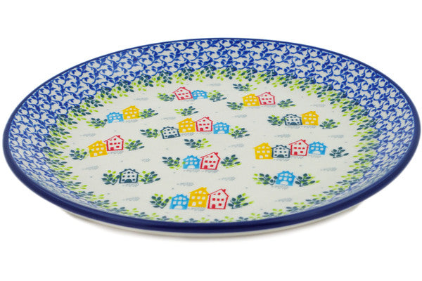 10-Piece Sweet Little Village Dinner Plate Set - Elegant Porcelain Plates for Dining, Entertaining & Home Decor | Perfect for Family Meals, Parties & Special Occasions