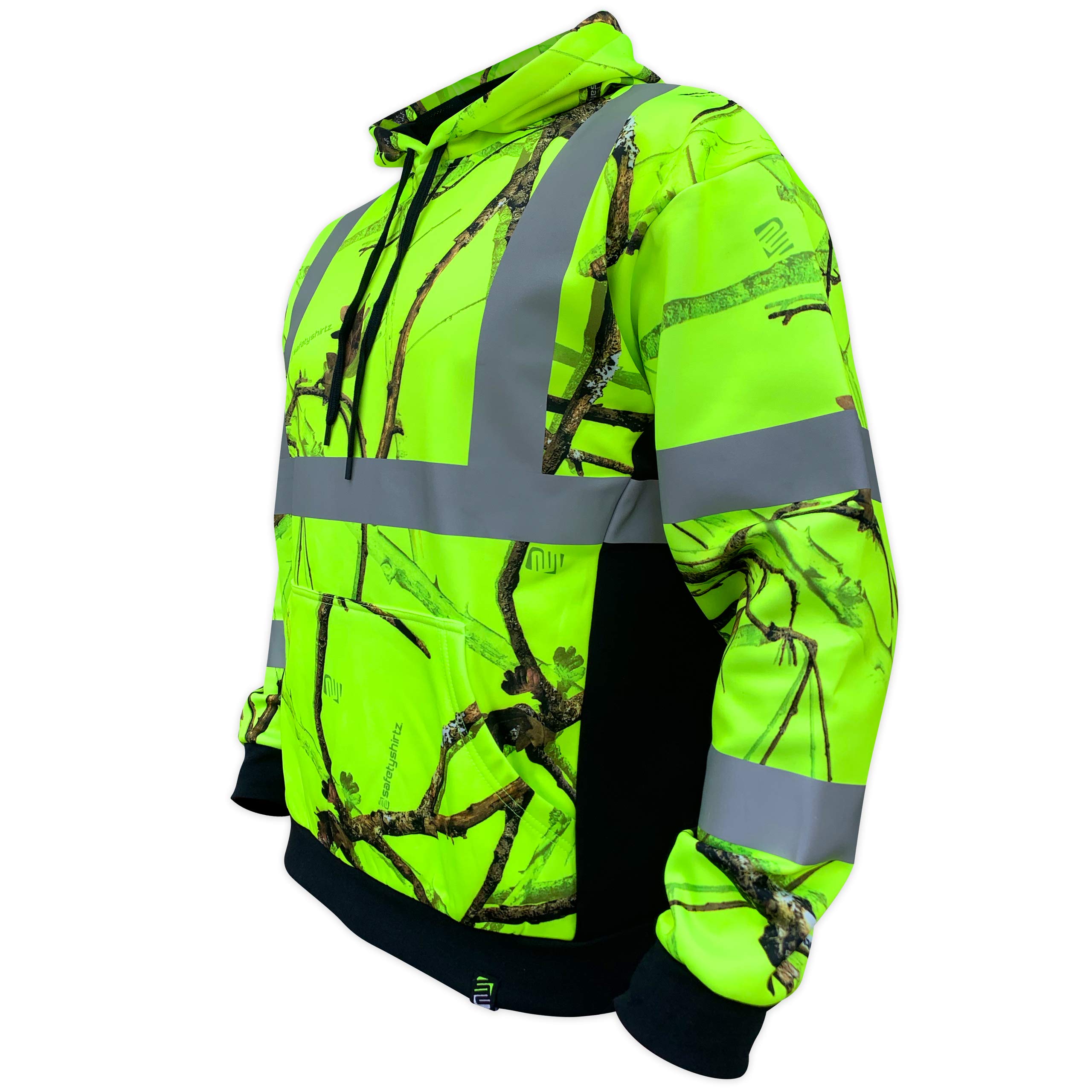 SafetyShirtz SS360 Men's Short Sleeve Work Shirts - High Visibility Safety Apparel for Construction, Road Work & Outdoor Jobs