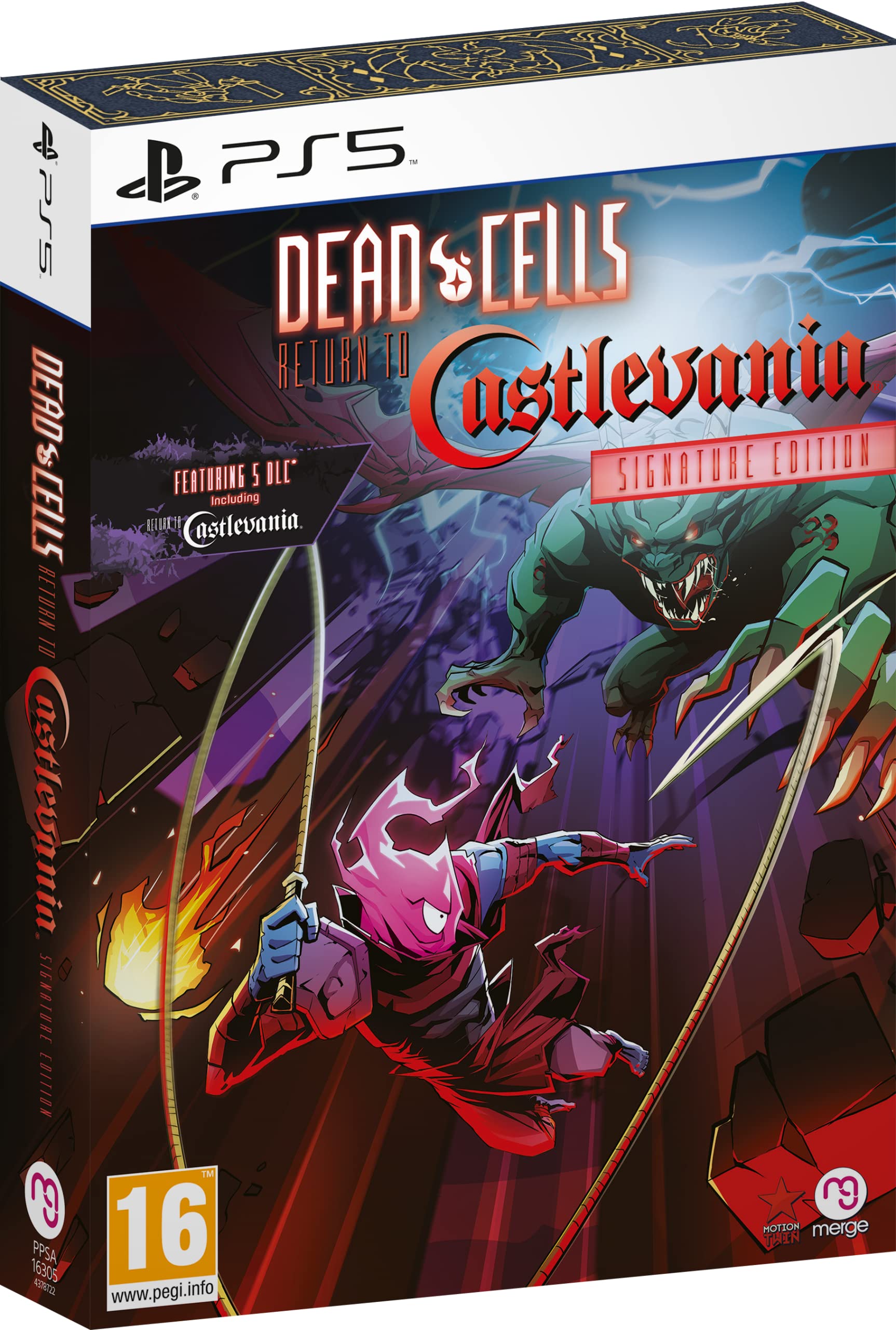 Dead Cells Return to Castlevania Signature Edition - PS5 Game | Action Roguelike Adventure | Perfect for Hardcore Gamers & Castlevania Fans
