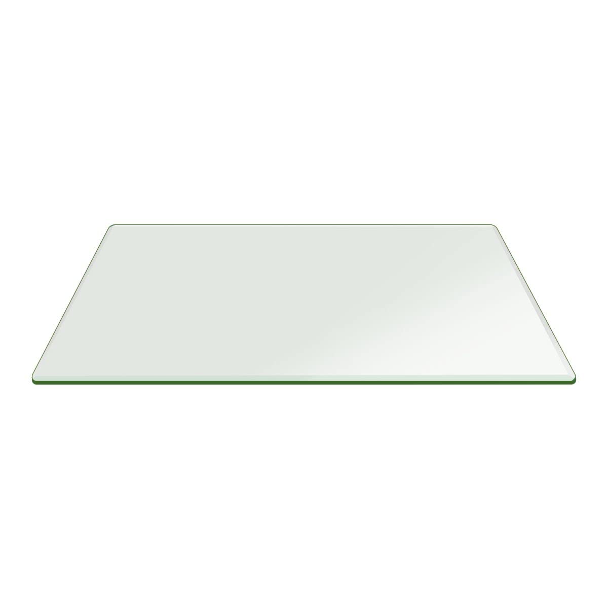 Custom Cut Rectangle Tempered Glass 1/4