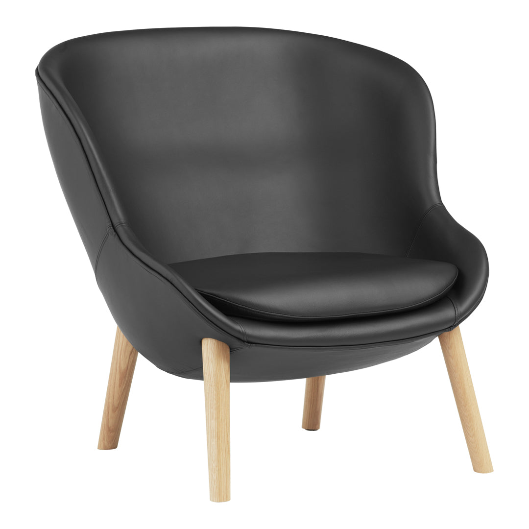Modern Hyg Lounge Chair with 4 Sturdy Legs - Comfortable Low Profile Design for Living Room, Bedroom or Office Relaxation