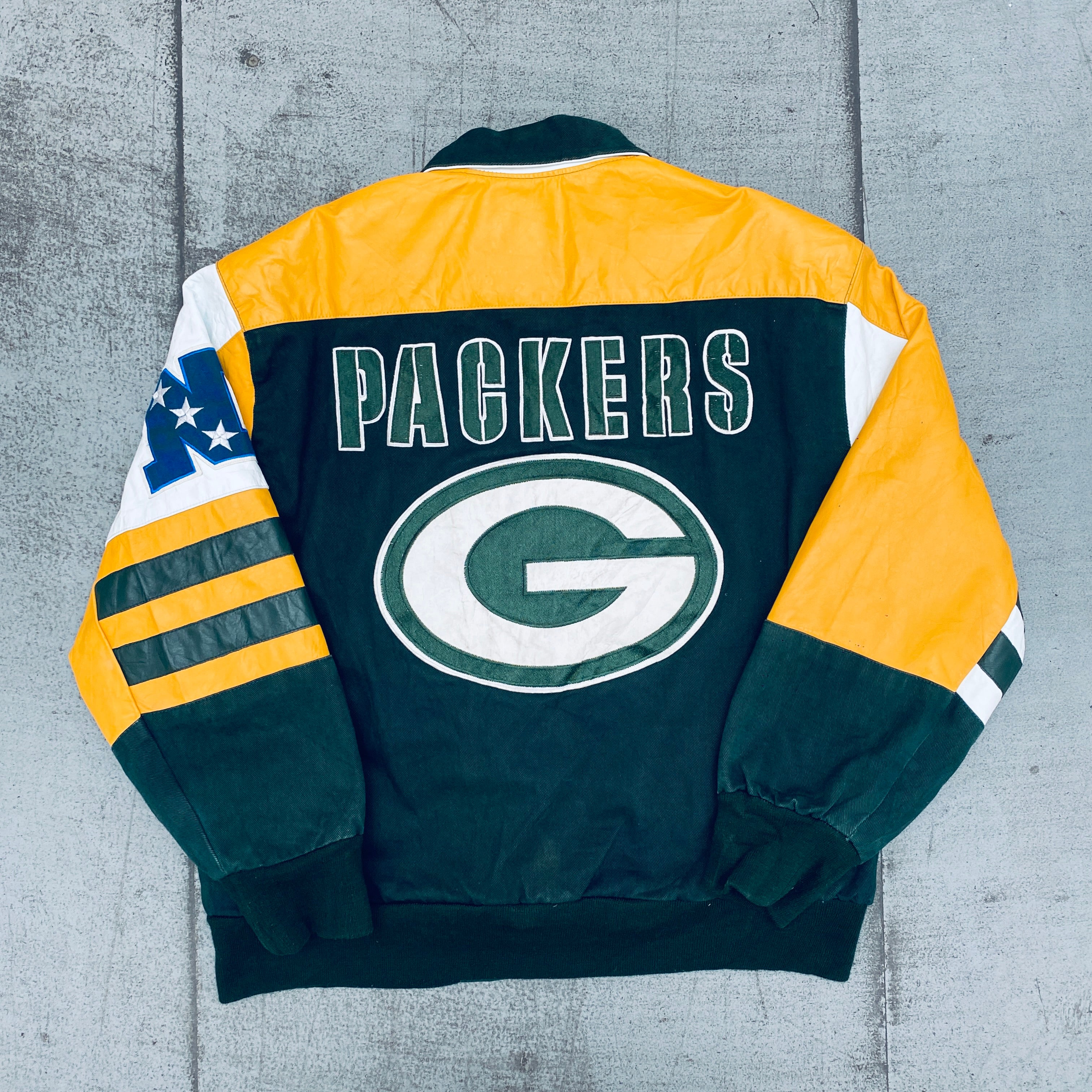 Vintage 1990s Green Bay Packers Jeff Hamilton Jacket - Size Large | Authentic NFL Football Fan Apparel for Game Day & Sports Events