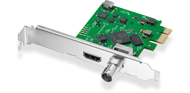 Blackmagic Design DeckLink Mini Recorder HD - 4K HDMI Video Capture Card for Live Streaming, Gaming & Video Editing | Compatible with Windows & Mac | Perfect for Content Creators, YouTubers & Broadcast Professionals