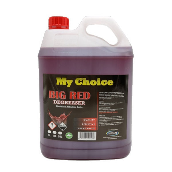 Big Red Multi-Purpose All-Round Degreaser - Heavy Duty Cleaner for Kitchen, Garage & Industrial Use - Removes Grease, Oil & Grime