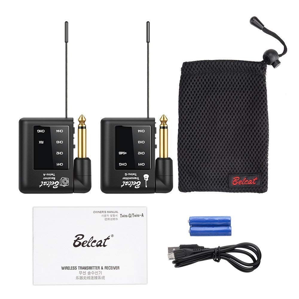 Professional Bass & Guitar Pickups - High-Quality Instrument Accessories with Input/Output (Receiver & Launcher) T1$R1 - Perfect for Live Performances & Studio Recording