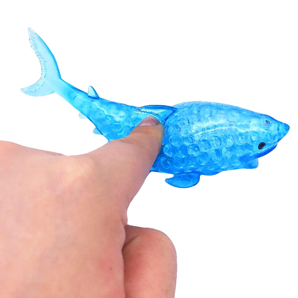**Sdeycui Spongy Fidget Dolphin Bead Stress Ball Toy - Squeezable Squishies for Anxiety Relief & Sensory Play - Perfect for Kids, Adults & Office Stress Relief (10 ml)**