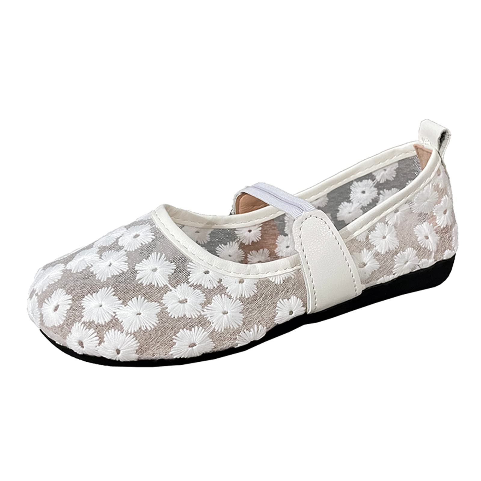 Breathable Mesh Women's Flat Shoes - Single Lace Hollow Design Casual Footwear for Everyday Wear | Perfect for Walking, Office & Summer Outfits