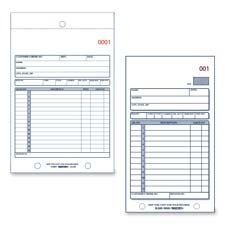 Wholesale Case of 25 Rediform Carbonless Sales Order Books - 3-Part Carbonless Forms, 4.25