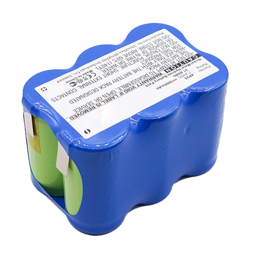Synergy Digital 7.2V 3000mAh Ni-MH Replacement Battery for AP25 Gardening Tools - Perfect for Lawn Mowers, Hedge Trimmers & Outdoor Power Equipment