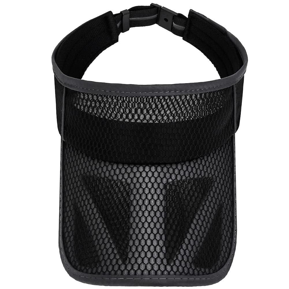 Adjustable Mesh Visor Hat for Women - Lightweight & Breathable Summer Sun Cap for Tennis, Golf, Running & Outdoor Sports | Perfect for Active Lifestyles & Sunny Days