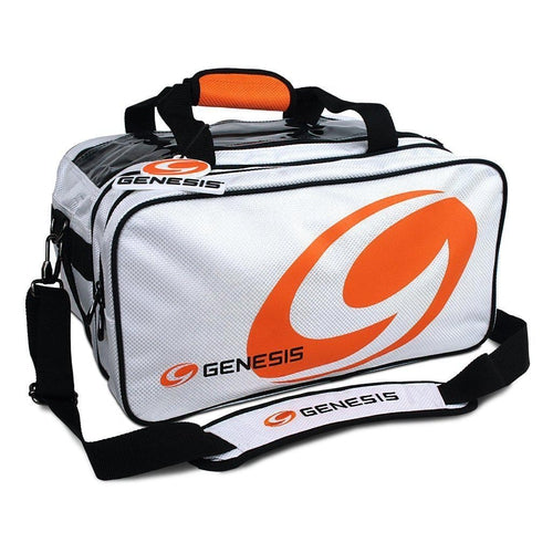 Genesis Sport 2 Ball Tote +Plus Bowling Bag - Premium Bowling Accessories for Athletes | Perfect for League Play, Tournaments & Practice Sessions