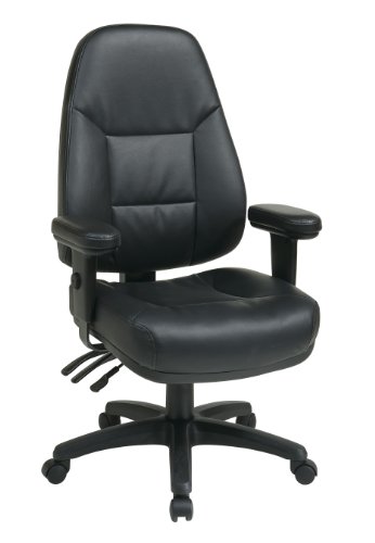 Black Bonded Leather