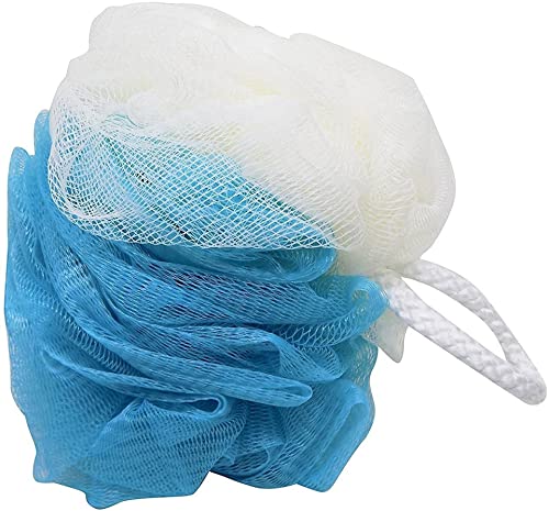 Premium Round Loofah Sponge for Women & Men - Exfoliating Bath Scrubber with Soft Texture (4-Pack, Multicolor) - Perfect for Shower, Spa, and Gentle Skin Exfoliation