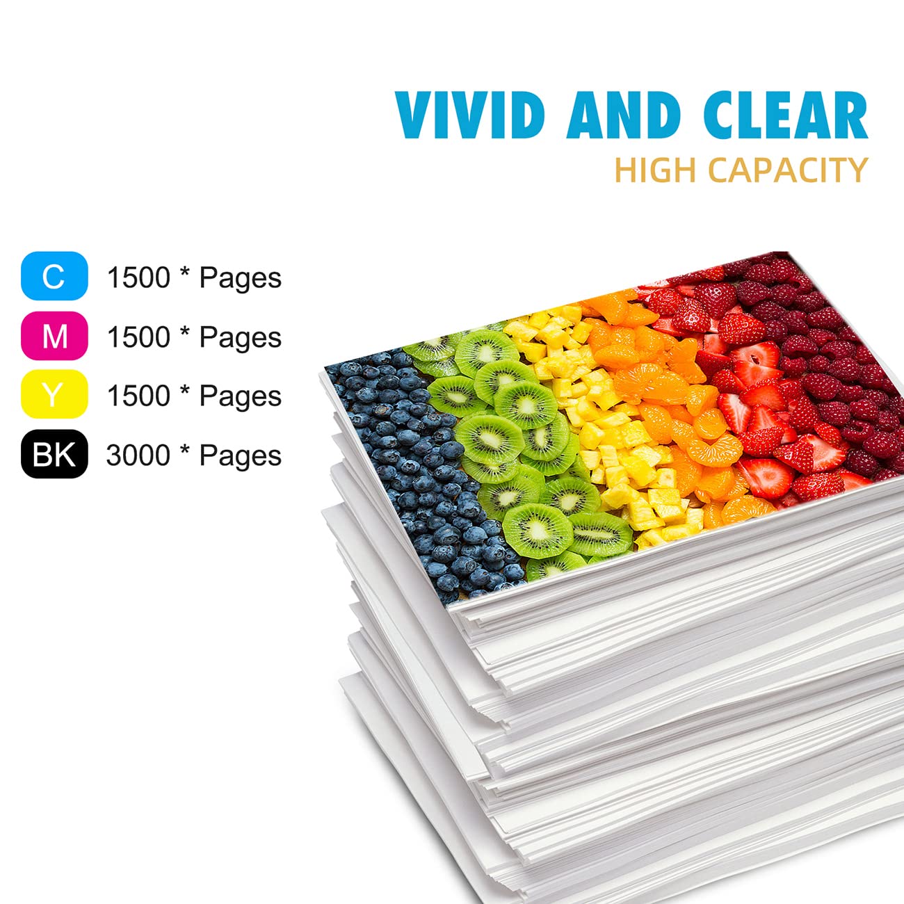 HP 564XL Compatible Ink Cartridges (10-Pack) - Replacement for HP 564XL 564 Ink for PhotoSmart 7520 7510 6520 6510 5520 5510 B8550 & OfficeJet 4620 3500 Printers - High-Quality Printing for Photos, Documents & Office Use