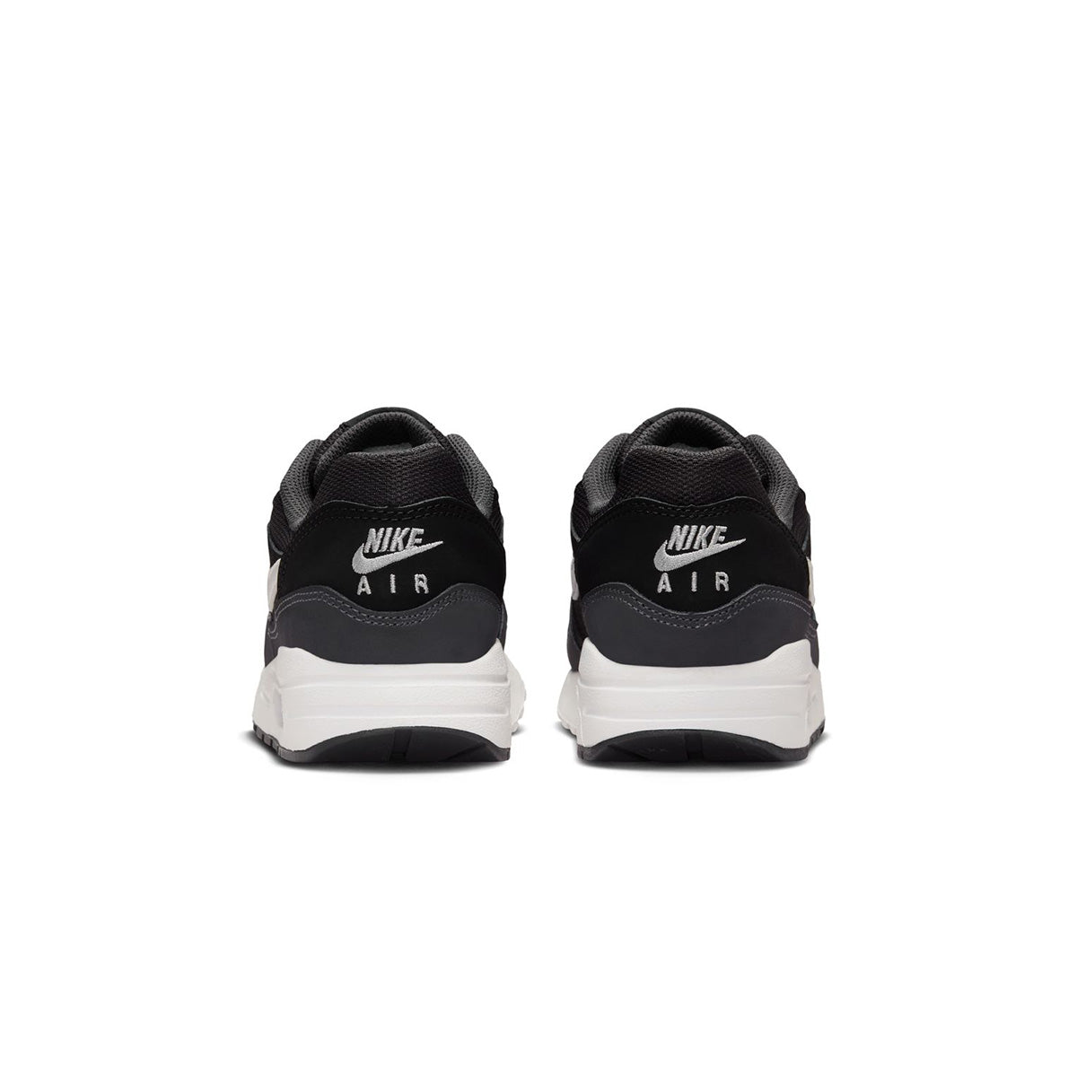 Nike Kids Air Max 1 'Black Anthracite' Running Shoes - Lightweight & Comfortable Sneakers for Boys and Girls - Perfect for School, Sports, and Everyday Wear