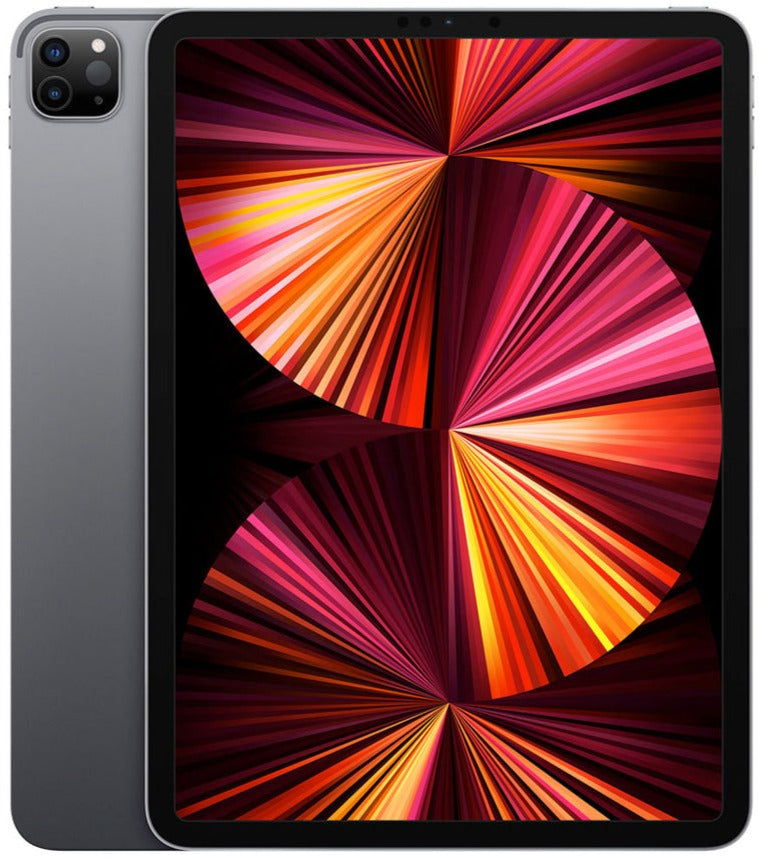Apple iPad Pro 11 (3rd Gen) 128GB WiFi + Cellular - Space Gray (MHMT3LL/A) with M1 Chip | Perfect for Business, Creative Work & On-the-Go Entertainment