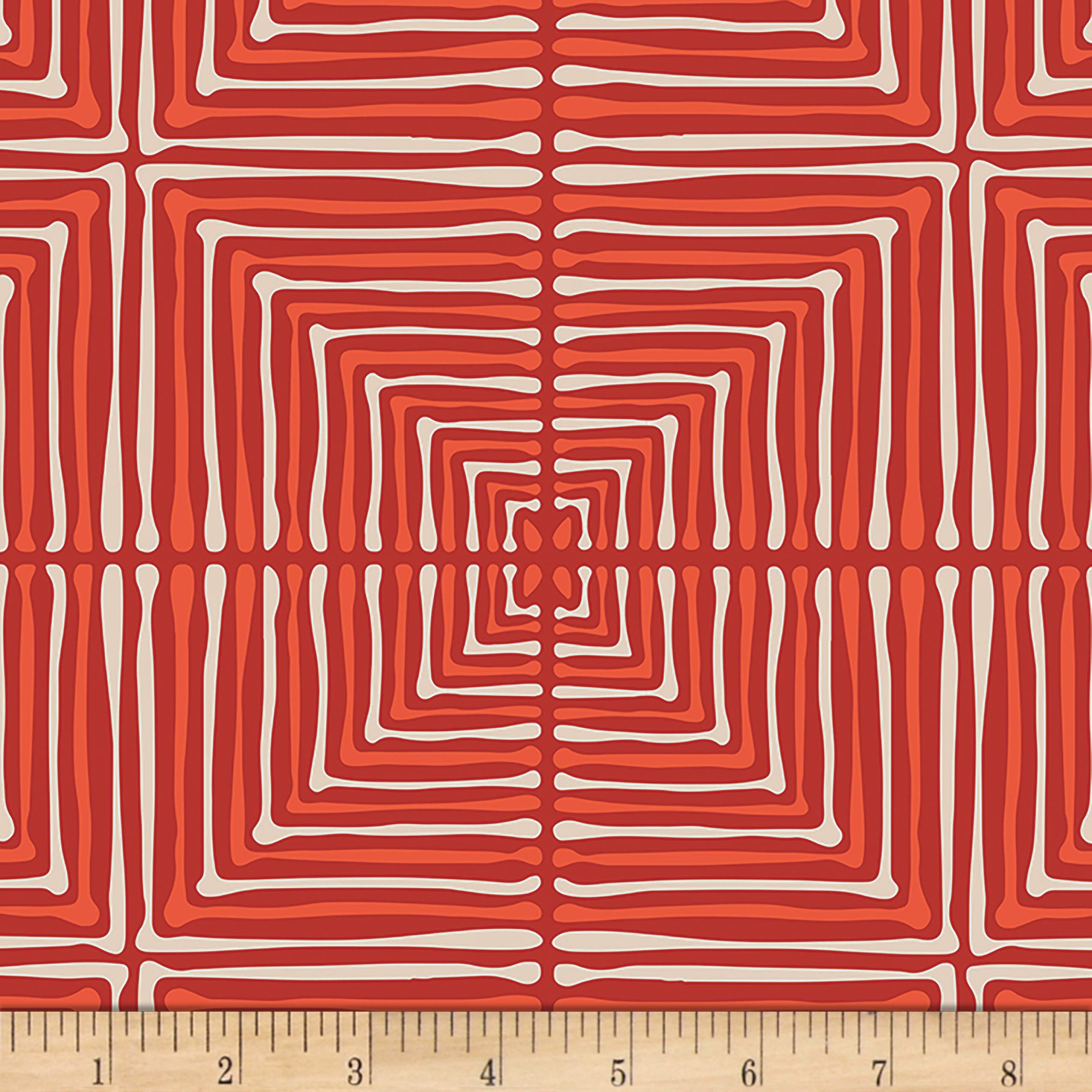 Art Gallery Fabrics Love Story Darling Echoes Cotton Fabric - Red Floral Print for Quilting, Dressmaking & Home Decor | Premium Quality Quilt Material for DIY Sewing Projects