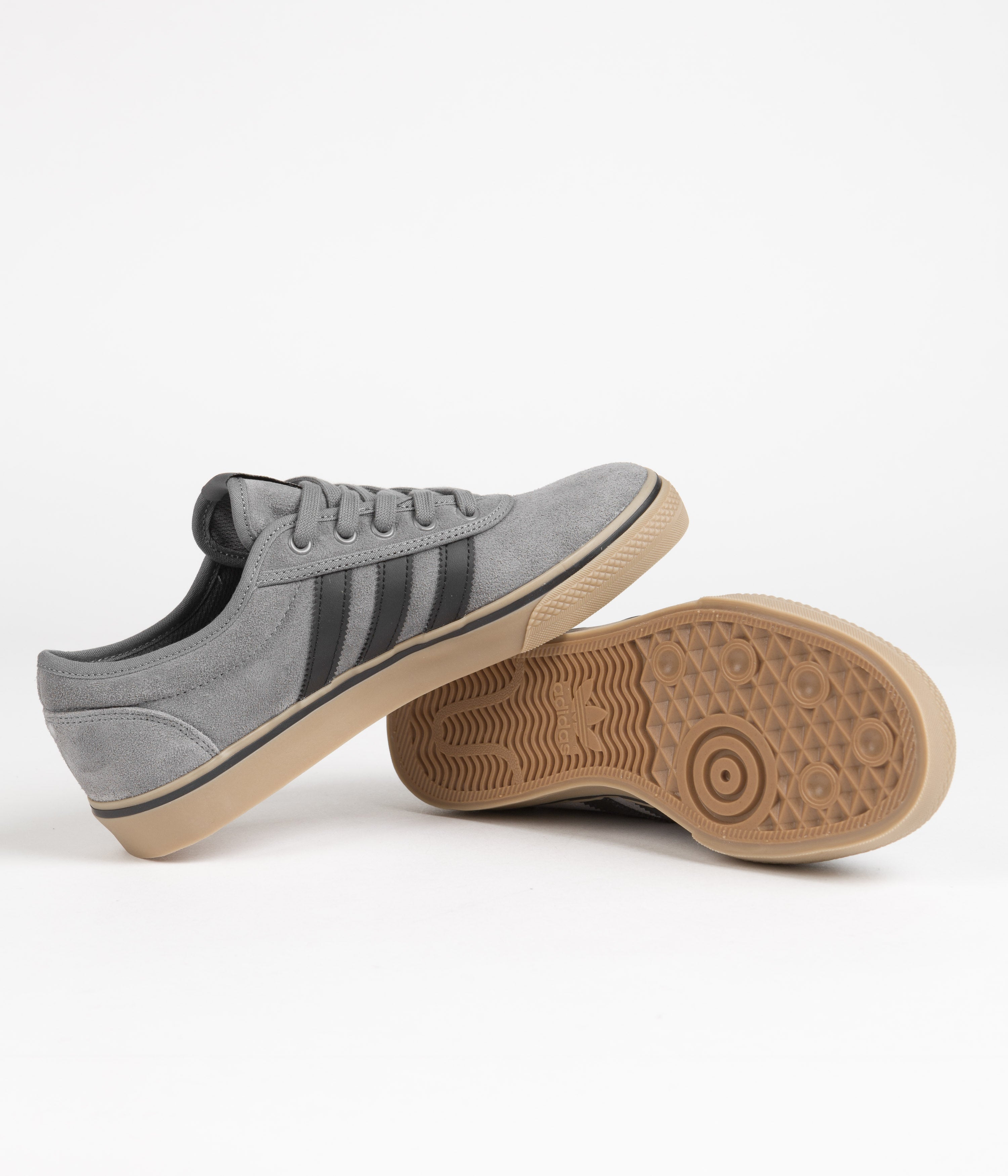 Adidas Adi Ease Men's Casual Sneakers - Grey Four / Core Black / Gum4 - Comfortable Walking Shoes for Everyday Wear, Gym & Street Style