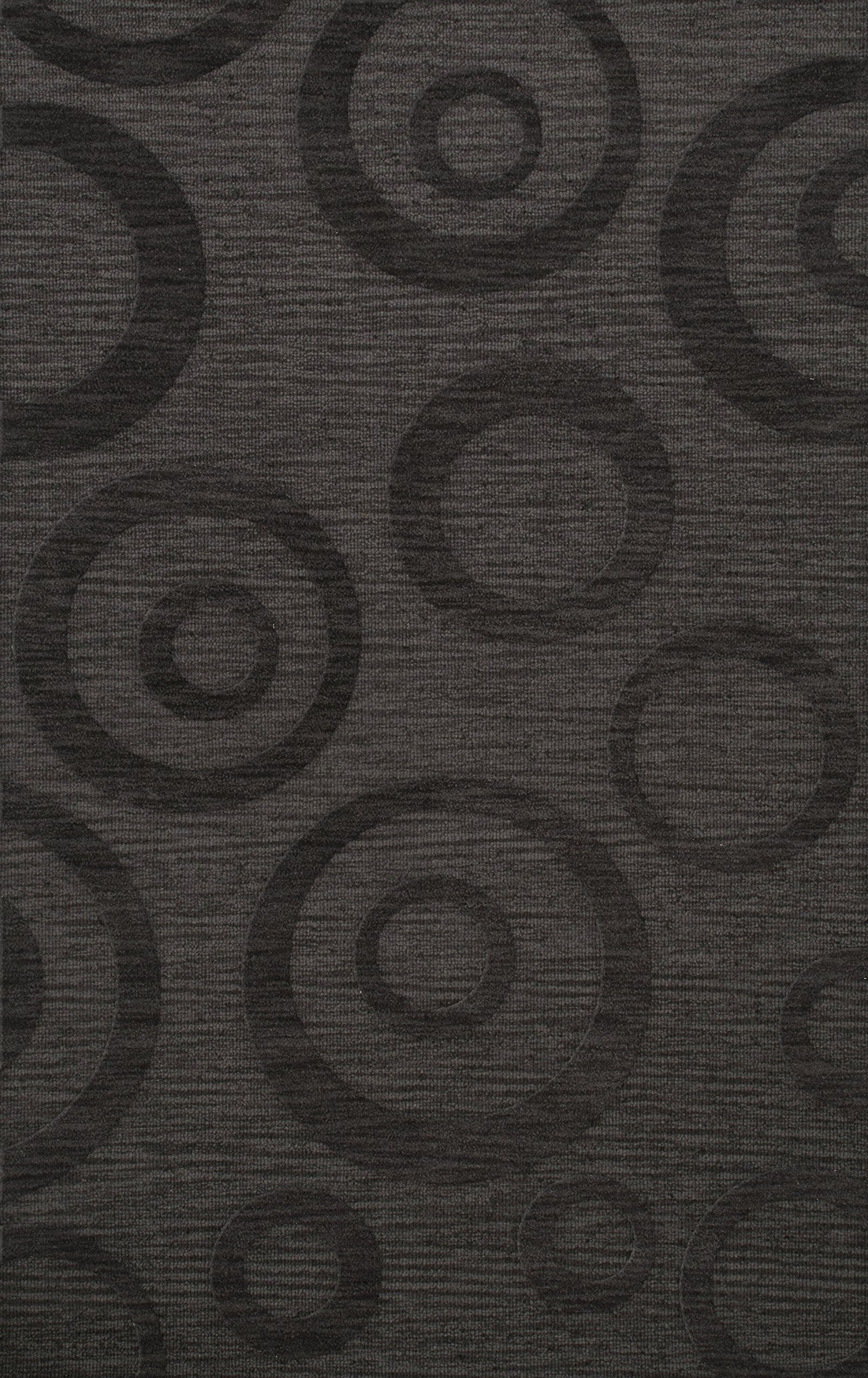 Dalyn Rugs Dover DV5 Area Rug - 10' x 14' Ash Gray - Soft & Durable for Living Room, Bedroom, or Office Decor