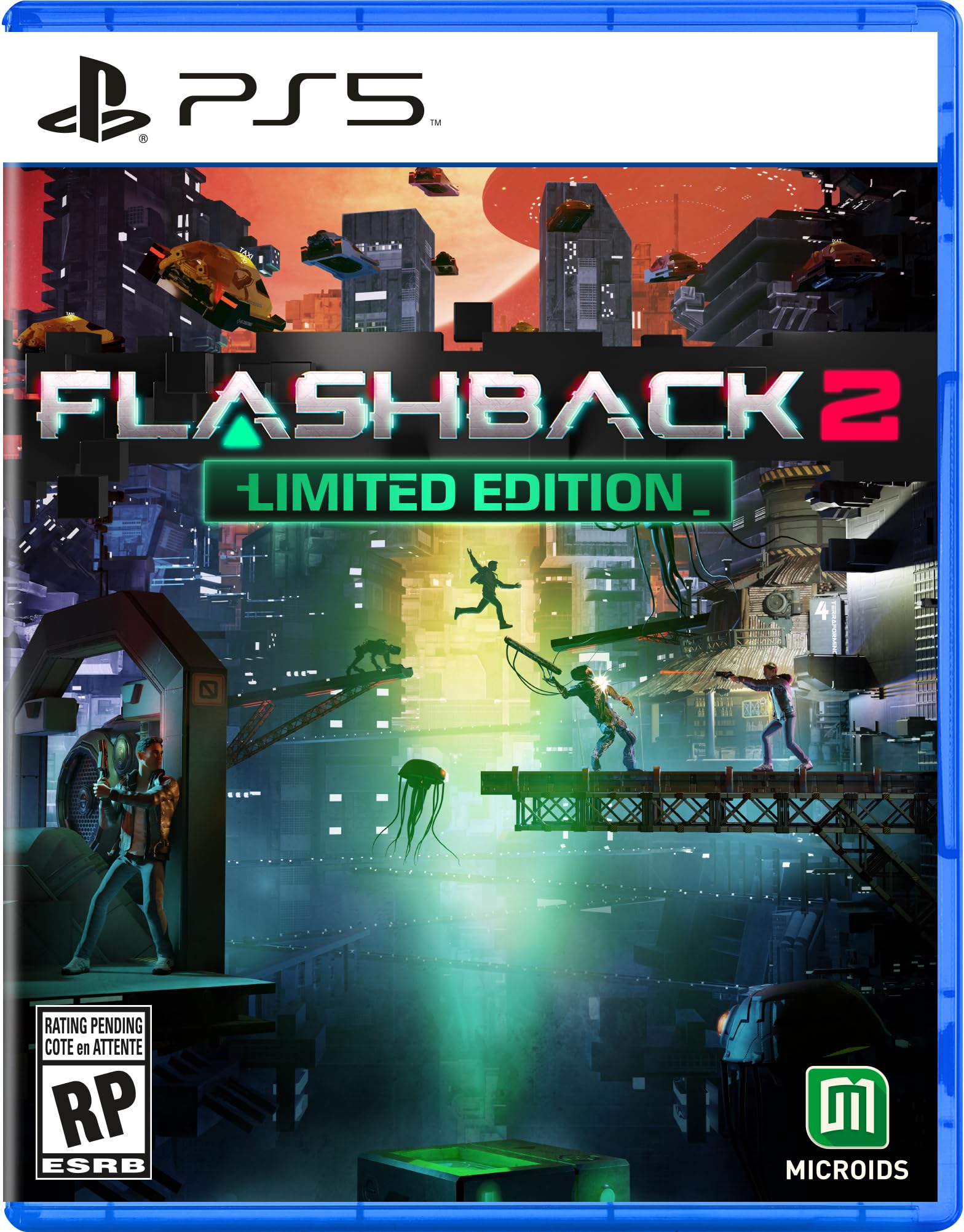 Flashback 2: Limited Edition for PlayStation 5 (PS5) - Action-Adventure Game for Retro Gaming Fans & Collectors - Perfect for Solo Play & Nostalgic Gaming Nights
