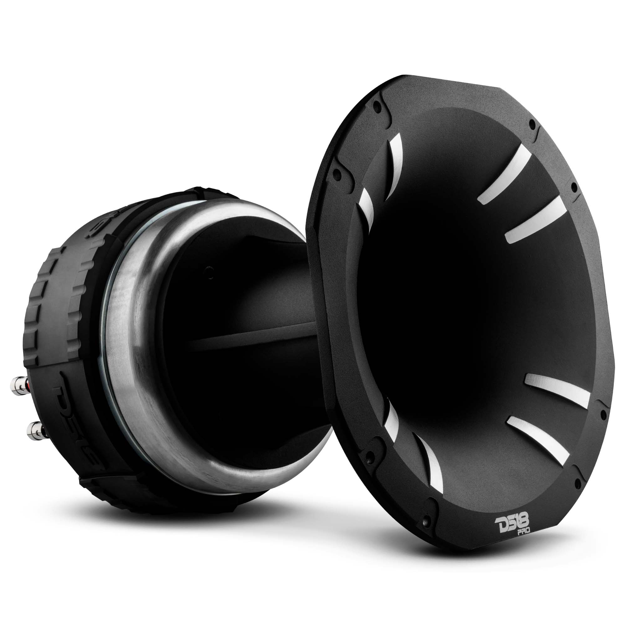 DS18 PRO DKH4 PRO 3 Bolt On Throat Compression Driver with 4 Titanium Voice Coil - 1000 Watts 8 Ohms High Power Speaker for Professional PA Systems, Live Concerts & Studio Monitoring