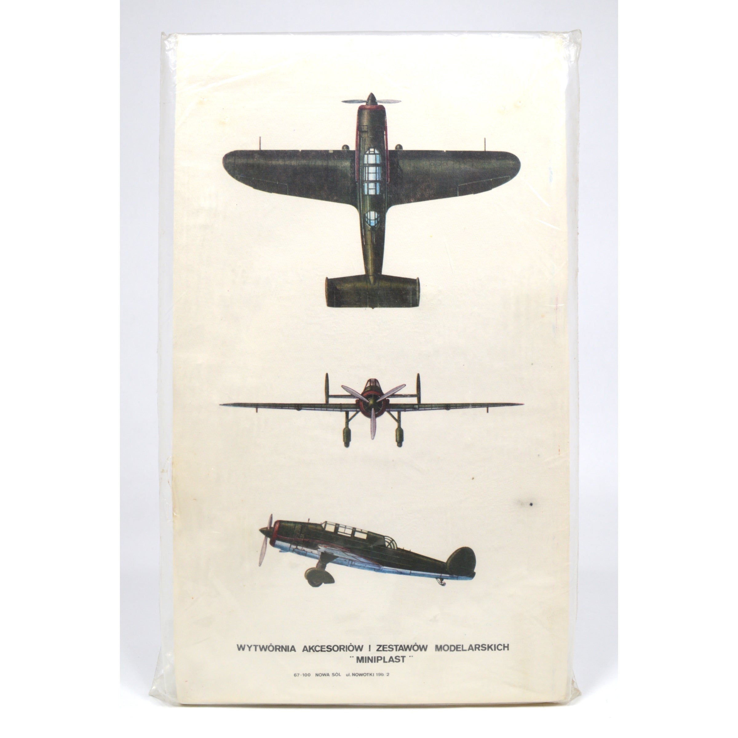 1:48 Scale PZL 46 SUM Airplane Model Kit - Brand New Polish-Made MINIPLAST Collectible - Perfect for Aviation Enthusiasts & Scale Model Displays
