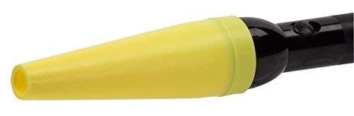 Maglite Yellow Traffic Wand for C or D Cell Flashlights - High Visibility Safety Baton for Roadside Emergencies, Traffic Control & Nighttime Signaling