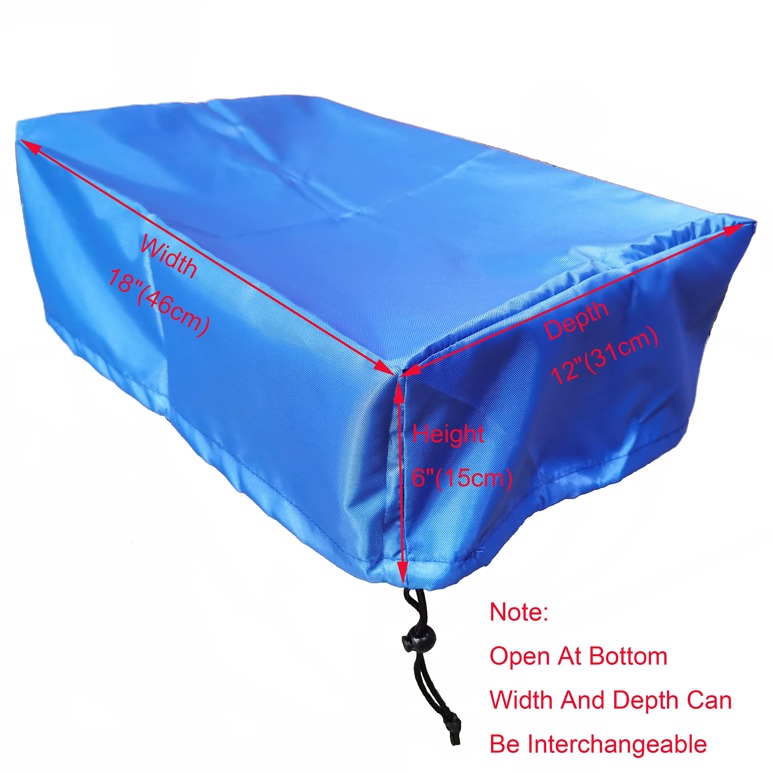 Dust Cover for HP & Canon Printers - Anti Dust Enclosure Compatible with HP DeskJet 2755, Canon 3620 & 4720 Inkjet/Laser Printers - Perfect for Home Office & School Use