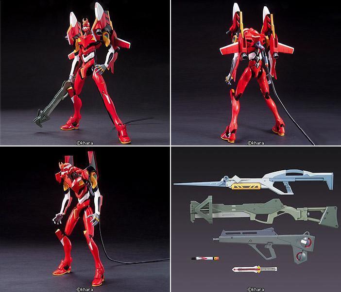 Bandai Rebuild of Evangelion EVA Unit 02 Model Kit - Evangelion 2.0 You Can (Not) Advance Action Figure for Collectors & Anime Fans - Perfect for Display, Gifts & Cosplay Props