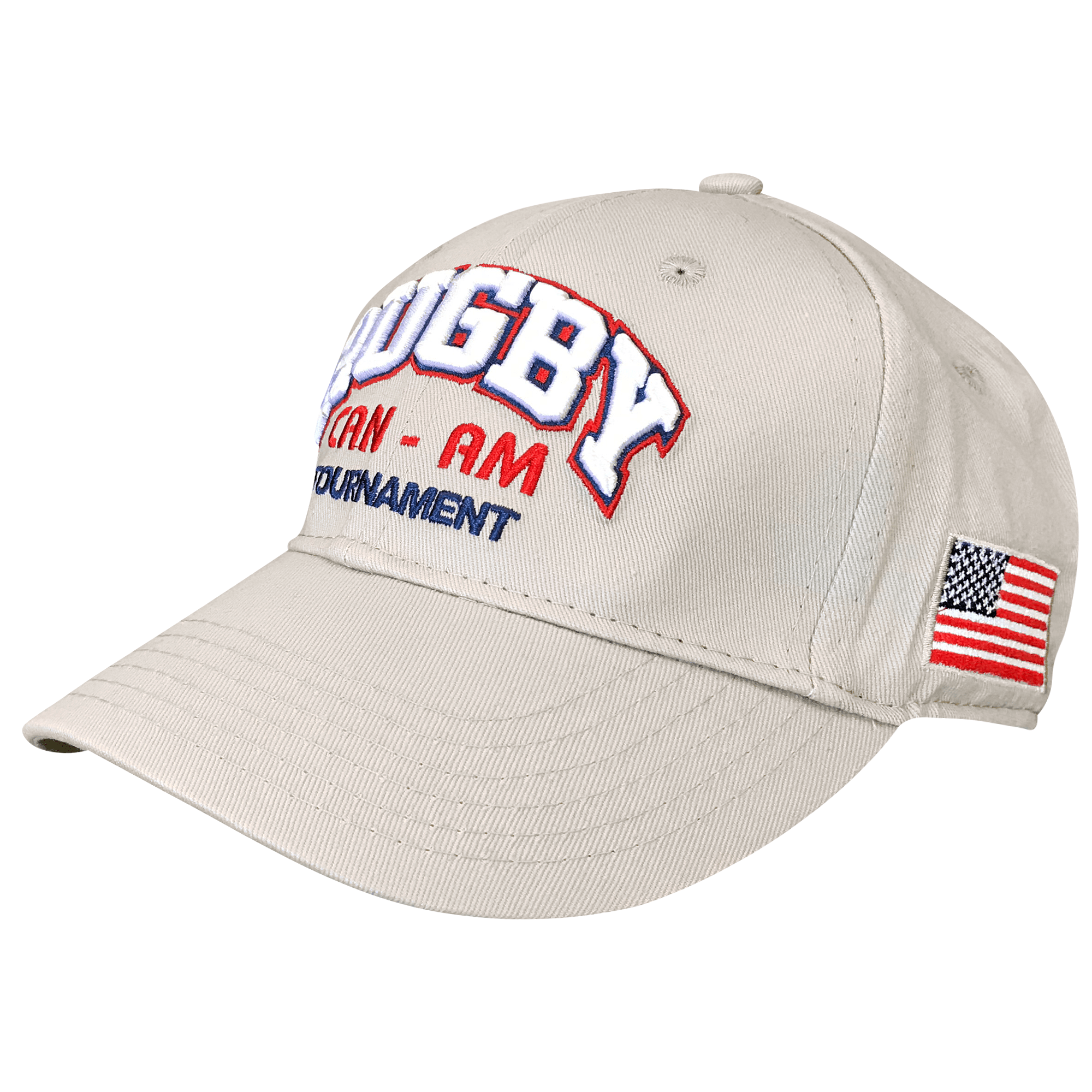 CAN AM Rugby Tournament Cap - Adjustable Snapback Hat for Men & Women - Perfect for Rugby Games, Sports Events, and Outdoor Activities