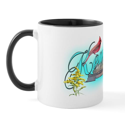 White/Black Inside - Kentucky Mug