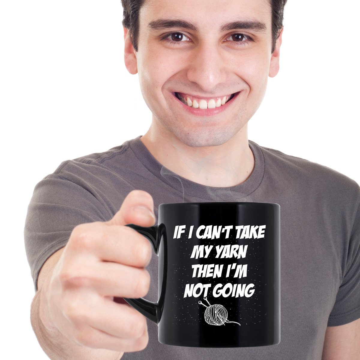 11 oz Knitting Coffee Mug - Funny Gift for Knitters - Perfect for Tea, Coffee & Crafting Enthusiasts
