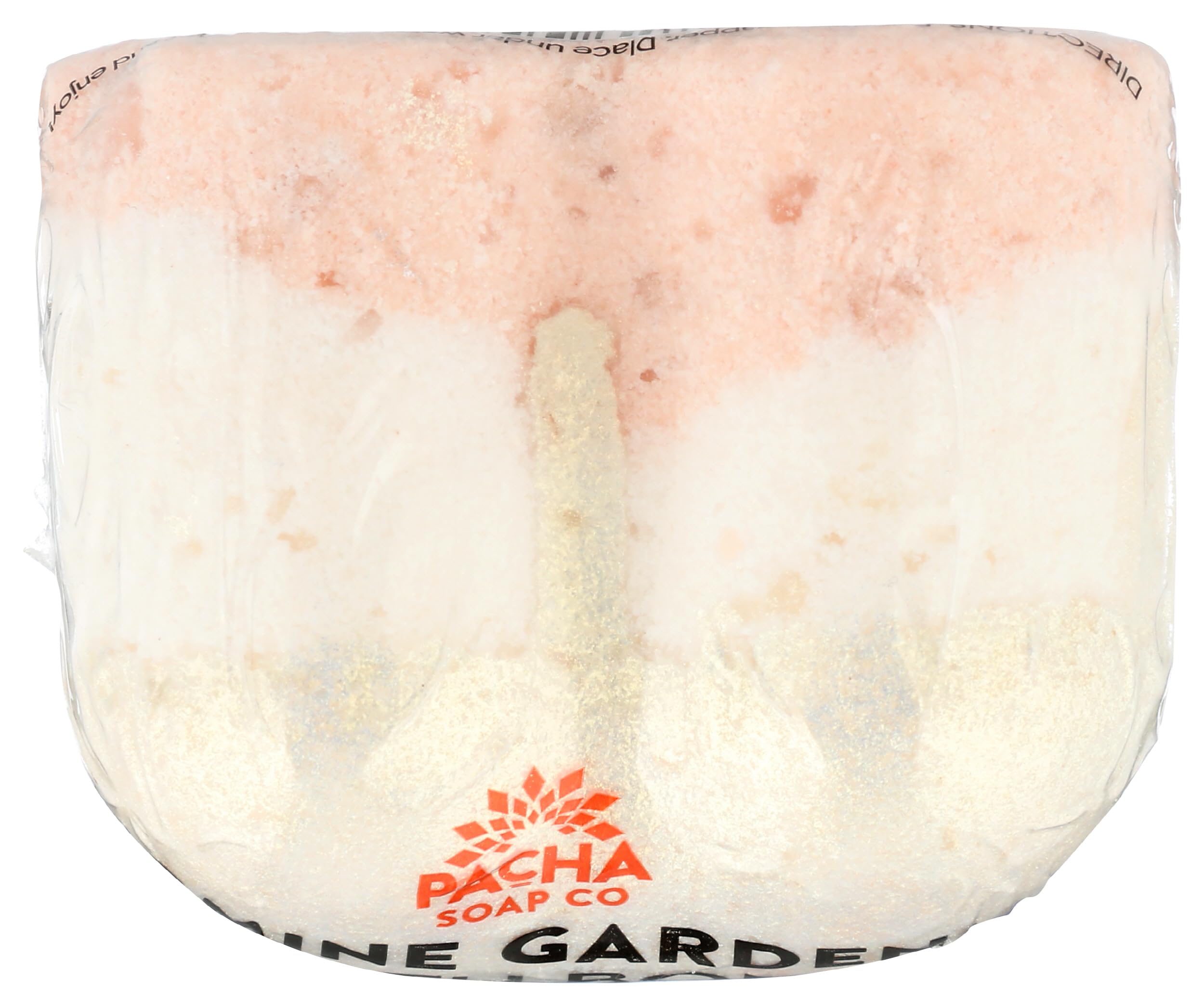 Pacha Soap Jasmine Gardenia Heart Foaming Bath Bomb, 5 oz - Luxurious Aromatherapy for Relaxing Bath Time & Self-Care Rituals